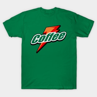 Coffee Cool Energy Drink Logo Parody For Coffee Lovers T-Shirt